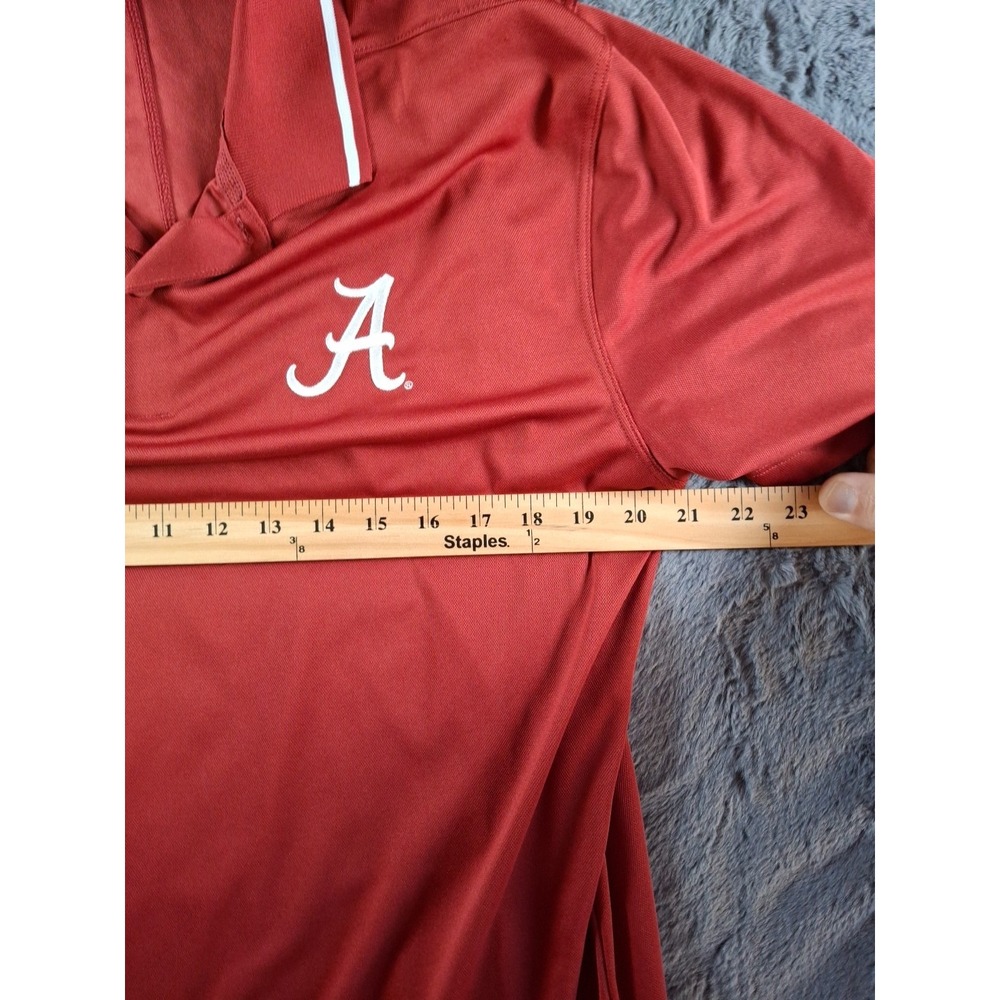 Mens Nike Alabama Large Red Dri Fit Bama Performance Roll Tide - Picture 3 of 10